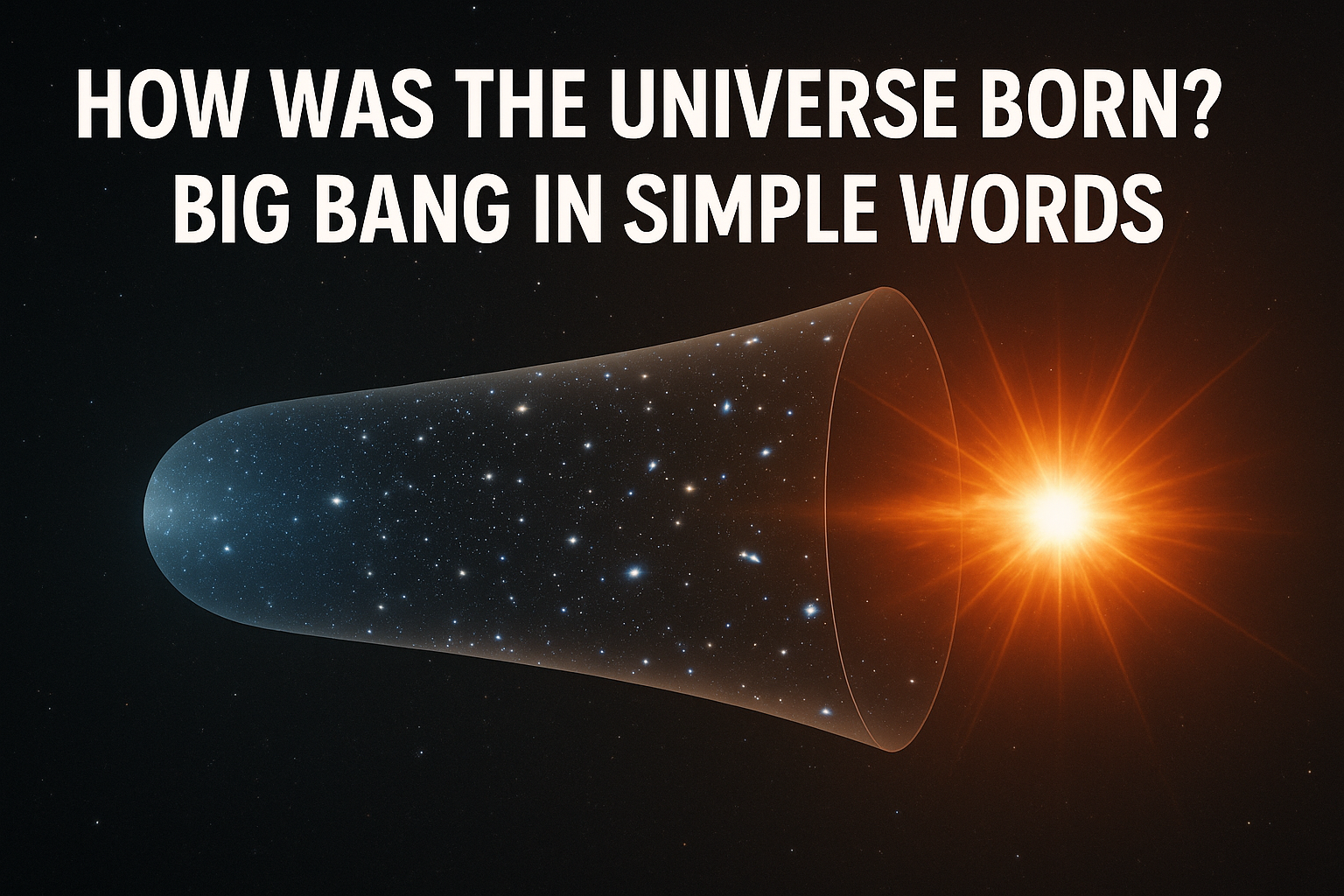 How Was The Universe Born? Big Bang In Simple Words