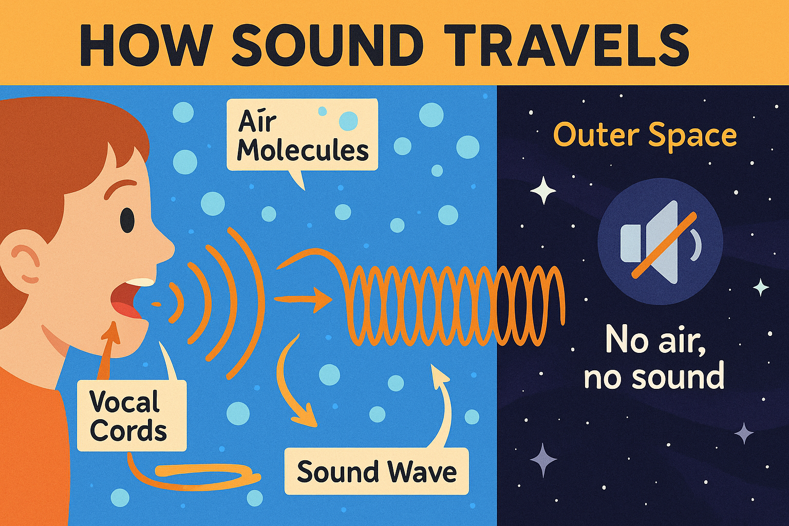 Why Is Space Silent?