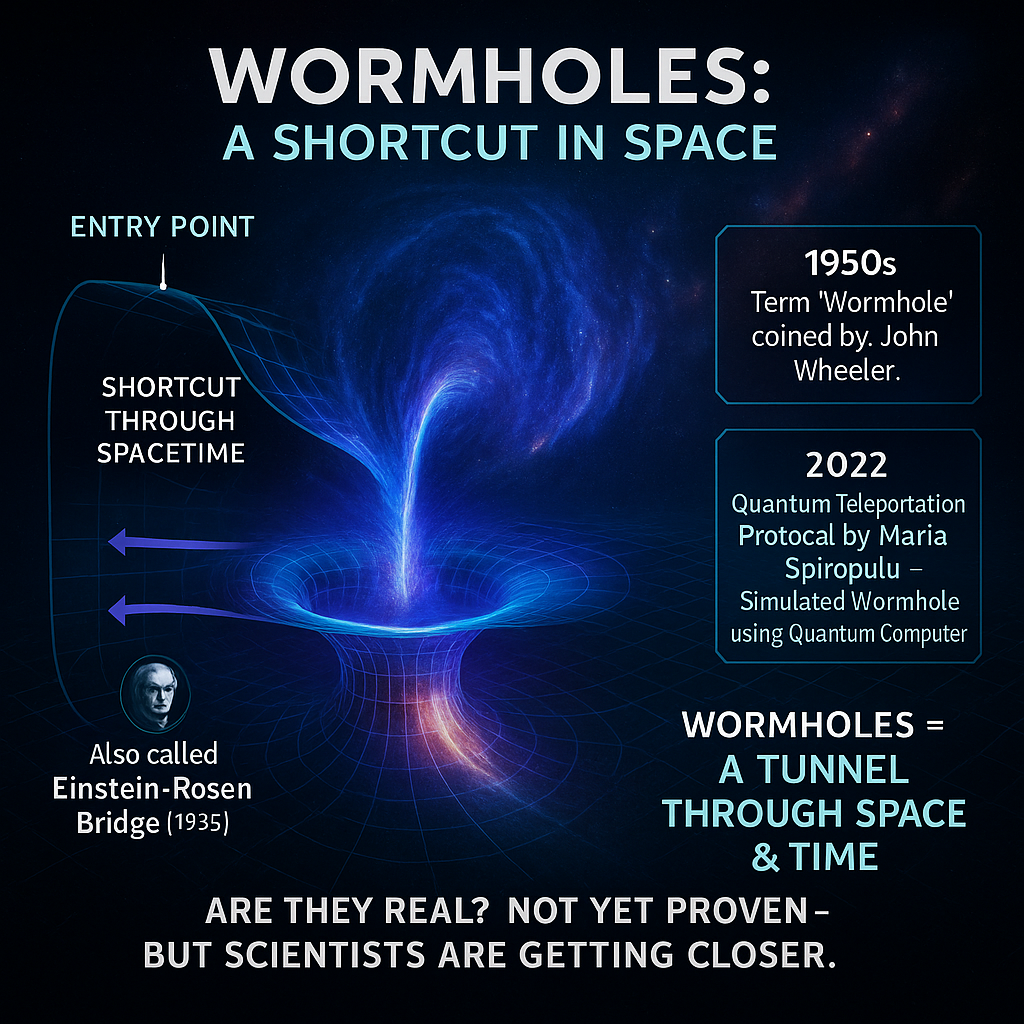 Difference Between Black Hole Vs Wormhole